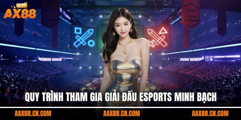 Quy trình tham gia giải đấu eSports minh bạch